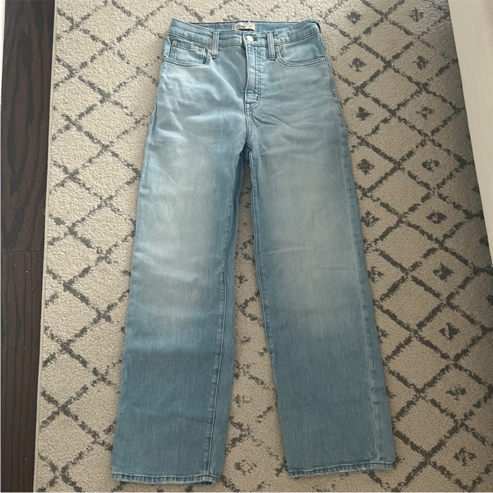 Madewell Slim Wide-Leg Jeans, size 26 Tall